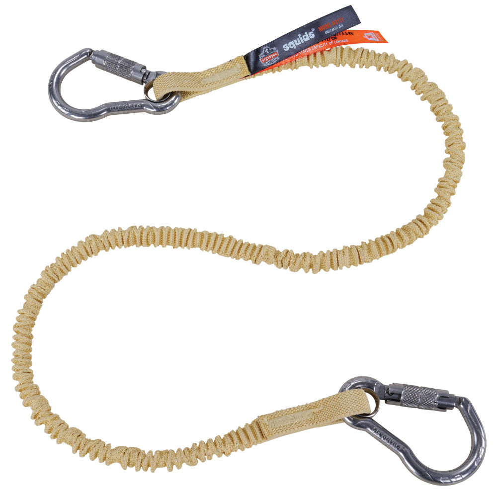Retractable Tool Lanyard - Belt Loop + Carabiner, 2lbs