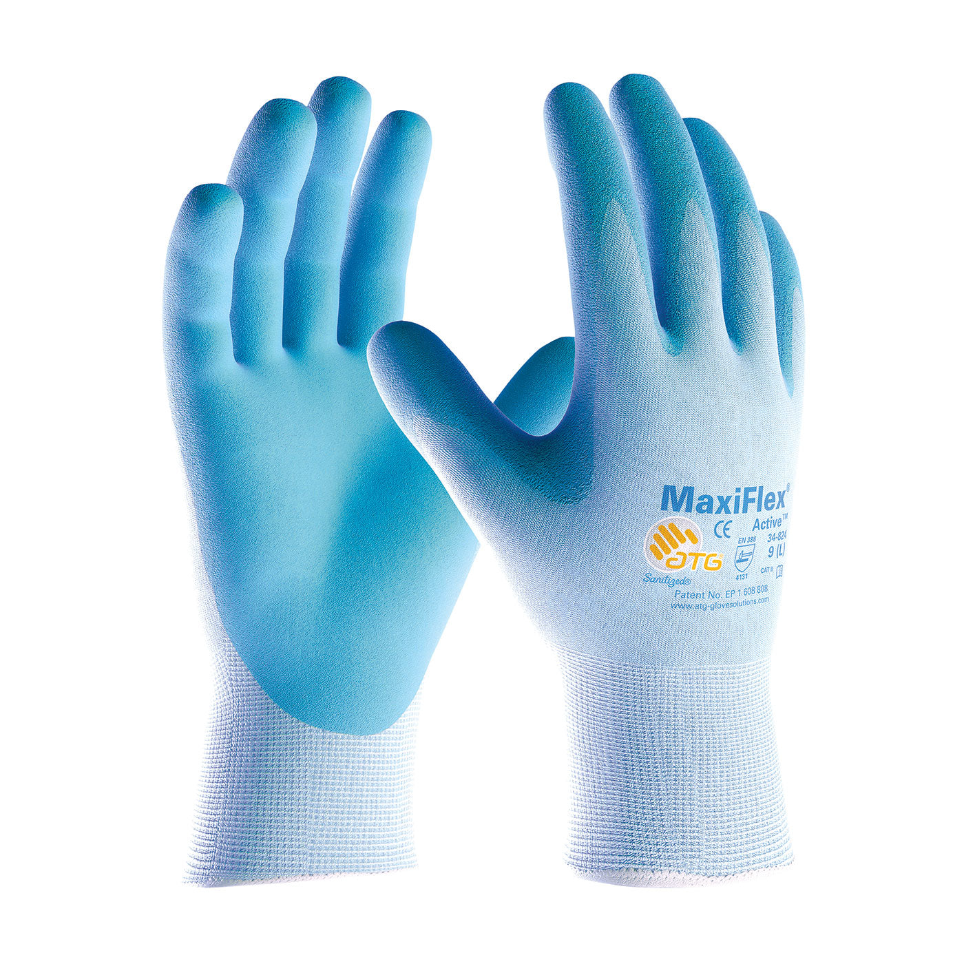 MaxiFlex 34-244 Ultra Light Weight Seamless Knit Nylon Gloves