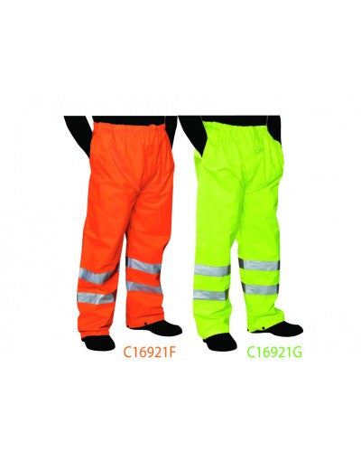 Waterproof thermal clearance work trousers