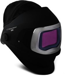 3M Speedglas Black Welding Helmet Variable Shades 5, 8 - 13 Auto Darkening Lens