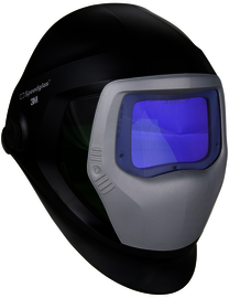 3M Speedglas Black Welding Helmet With 2.8" X 4.2" Variable Shades 5, 8 - 13 Auto Darkening Lens