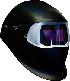 3M Speedglas Black Welding Helmet With 1.73" X 3.6" Variable Shades 8 - 12 Auto Darkening Lens