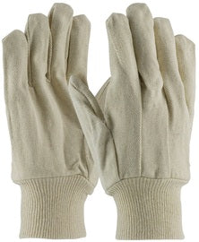 Protective Industrial Products Natural Canvas General Purpose Gloves Knit Wrist