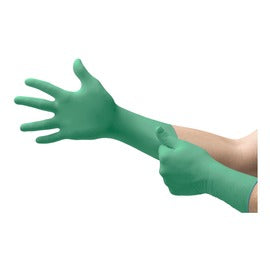 Ansell Small Teal And Blue MICROFLEX 93-360 Nitrile And Neoprene Chemical Resistant Gloves