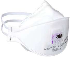 3M™ P100 Disposable Particulate Respirator With Cool Flow™ Exhalation Valve, Individual