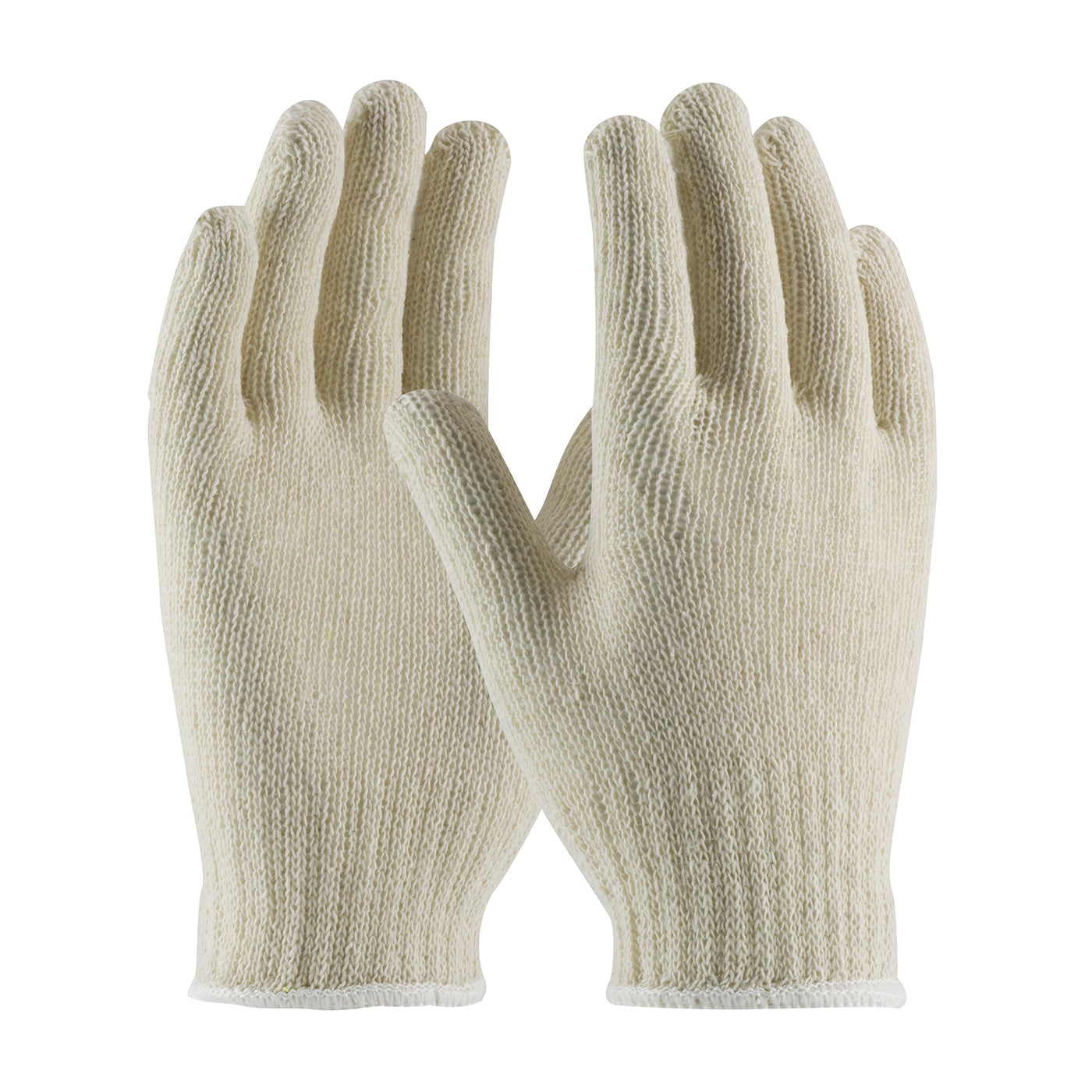 Economy Weight Seamless Knit Cotton/Polyester Glove - Natural - Dozen