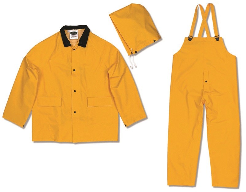 Open Road Pvc 3 Pc Suit Yellow