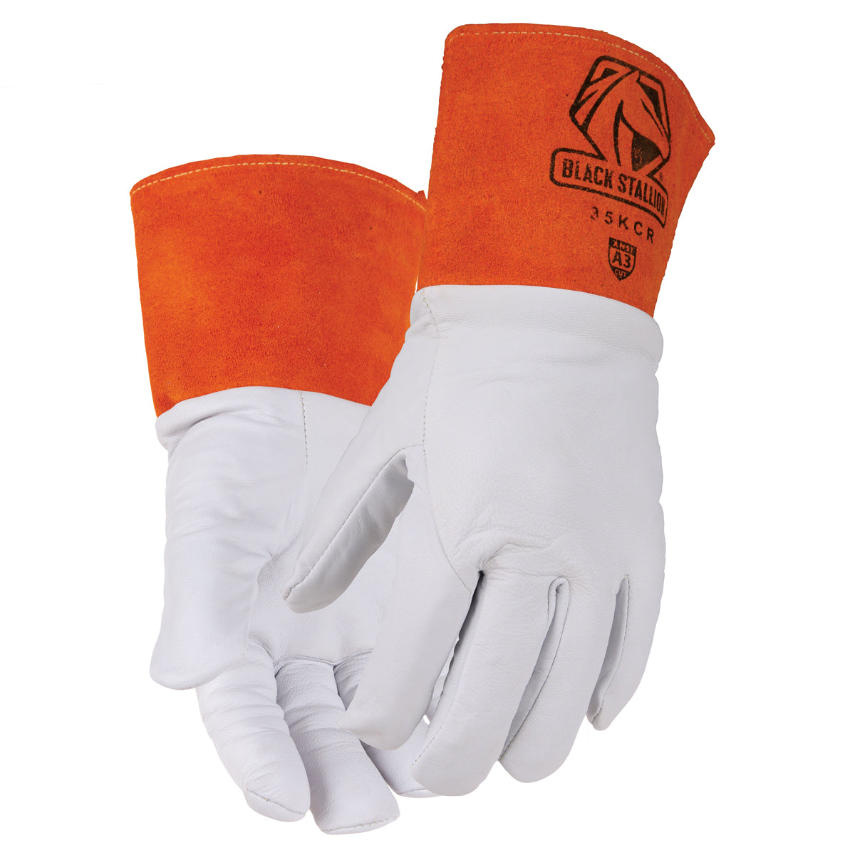 Top Grain Kidskin A6 Cut Resistant Tig Welding Gloves - 35KCR