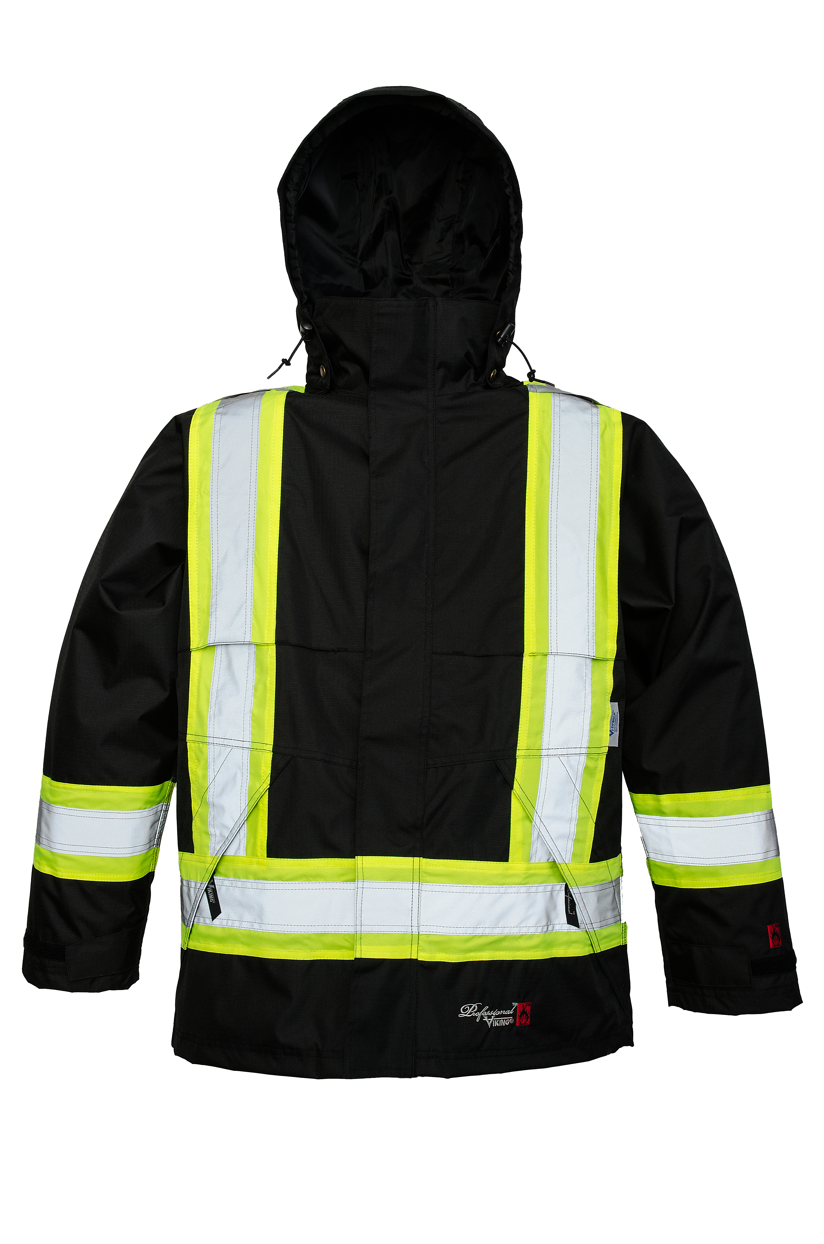 Viking Prof Journeyman 300D Fr Bib Pant Black