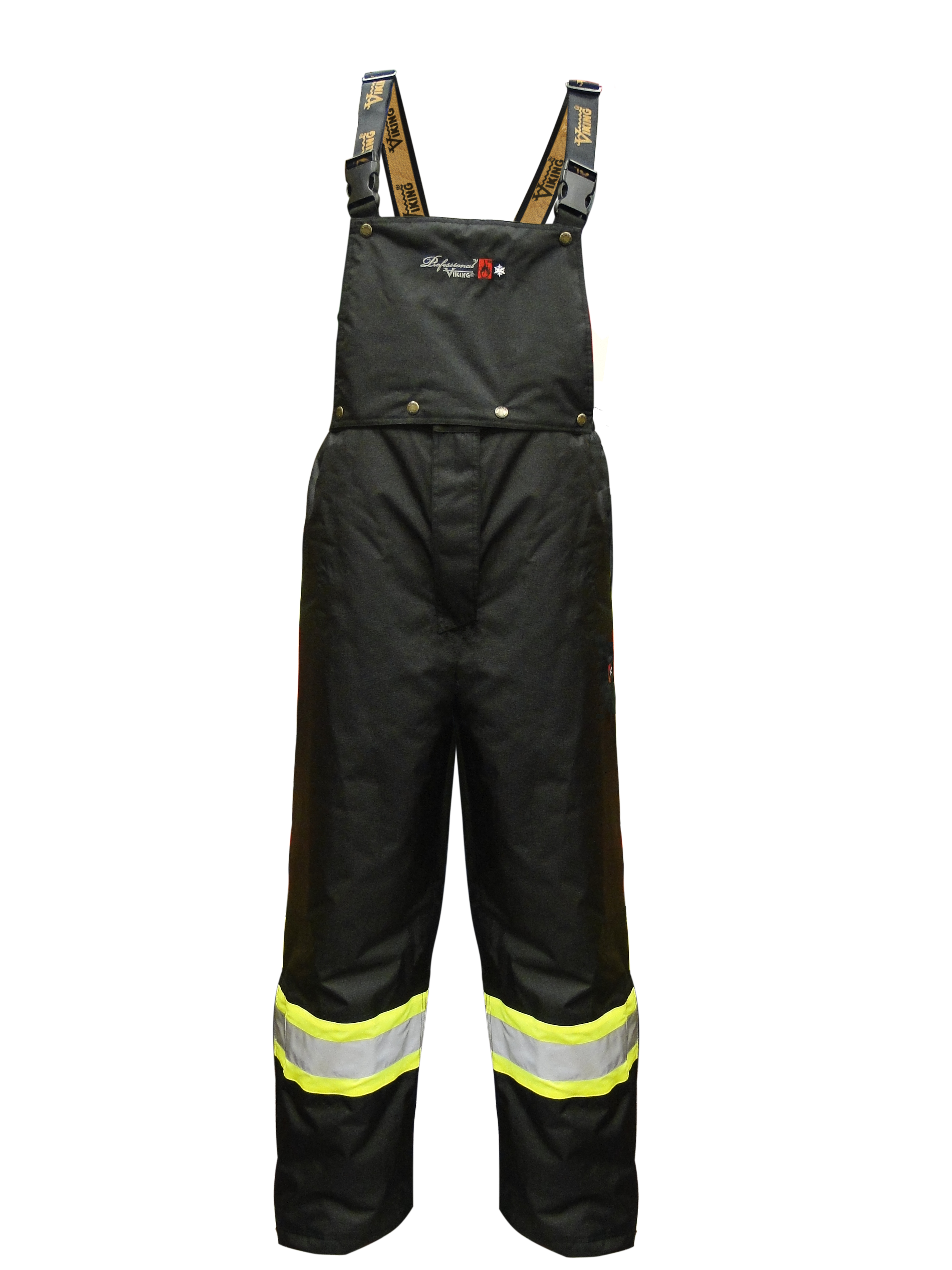 Viking Prof -30C  Insulated Journeyman 300D Fr Bib Pant Black