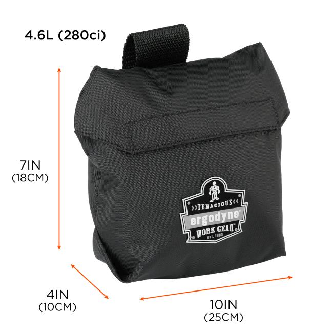 Arsenal 5182 Half Face Respirator Bag - Hook & Loop Flap Closure