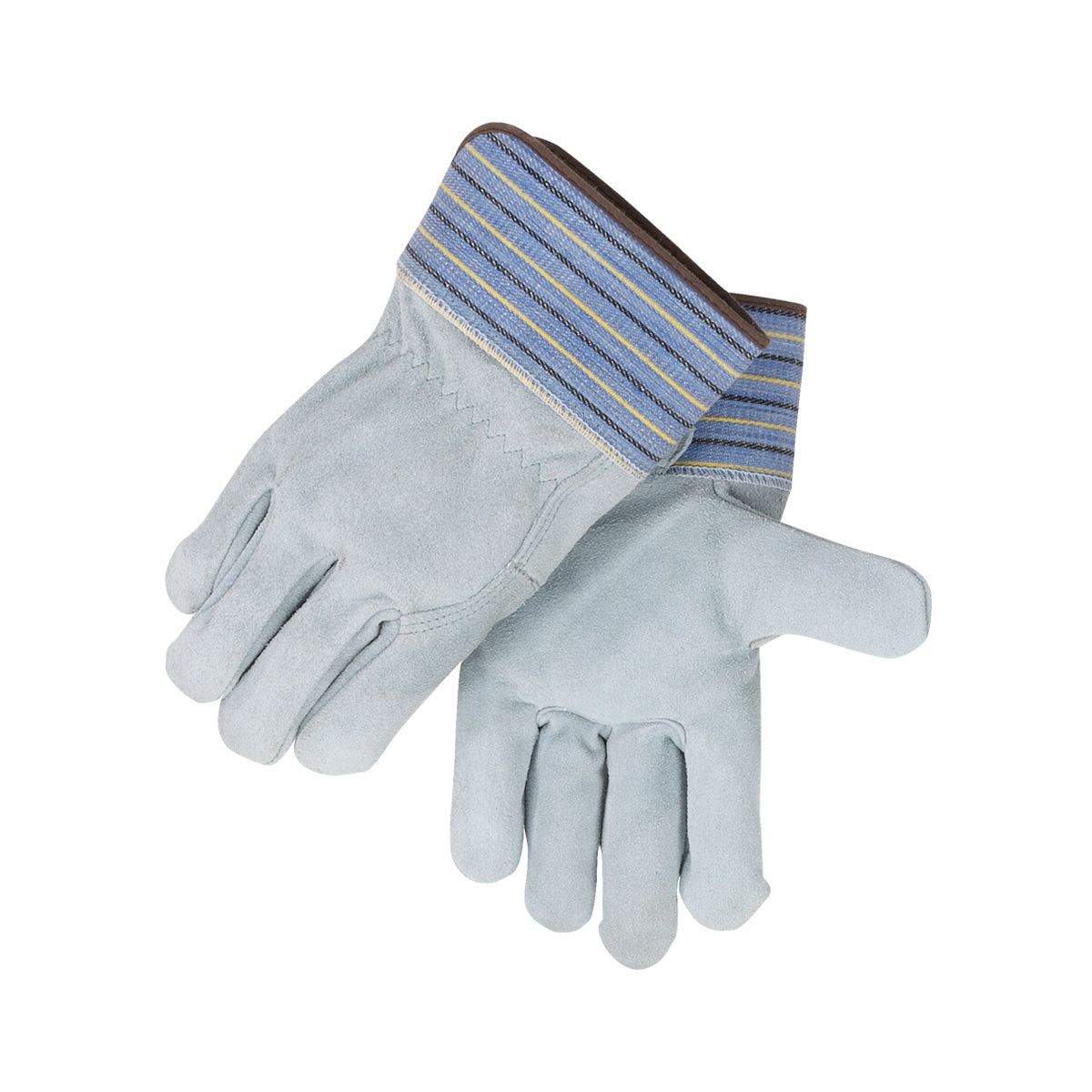 Sel Shlder Split Cowhide-Full Back Standard Leather Palm Work Gloves - 5FB