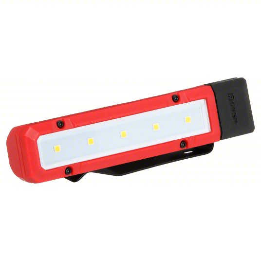 MILWAUKEE Magnetic Light: LED, 300 lm Max Brightness, 100 lm_300 lm Brightness Levels, 2 Batter