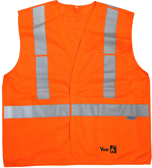 Viking Fr Safety Vest Orange