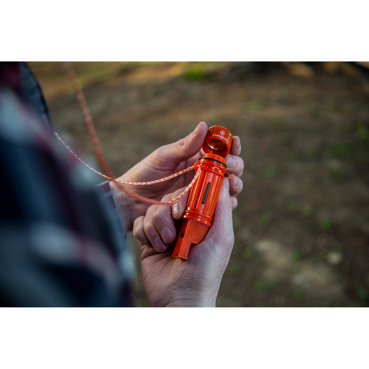 Stansport 5-IN-1 PLASTIC SURVIVAL WHISTLE