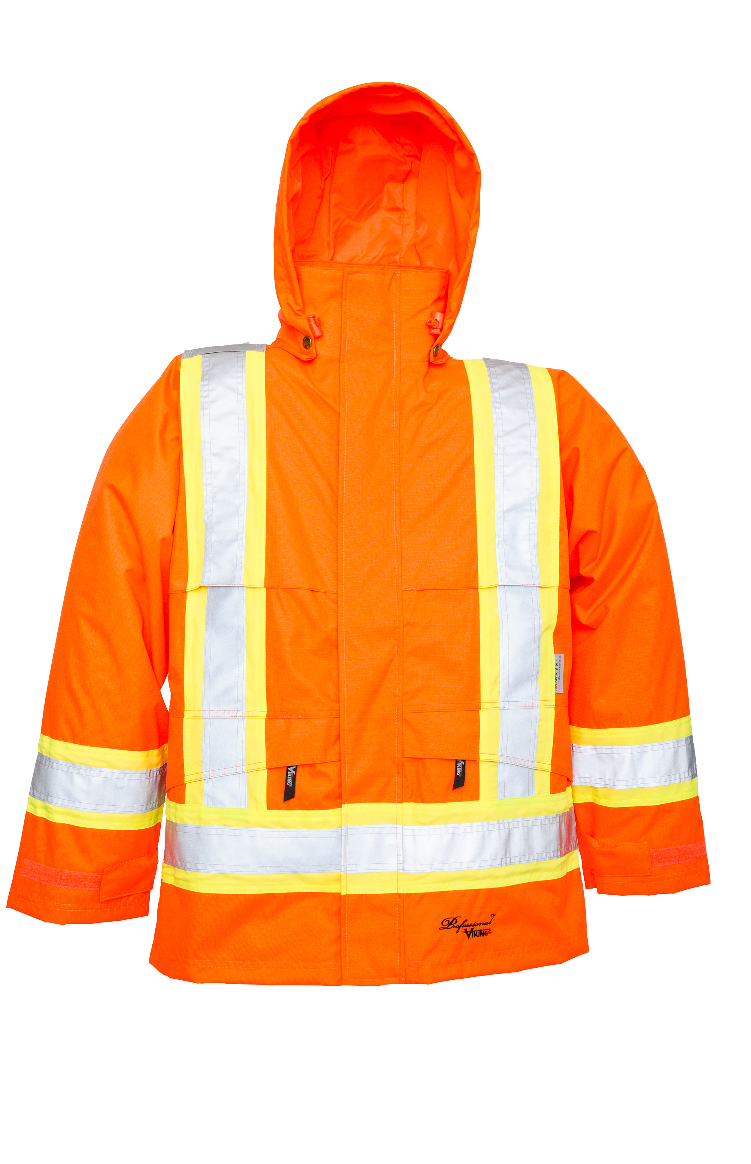 Viking Profj Ourneyman 300D Safety Jkt Orange (Csa Config)