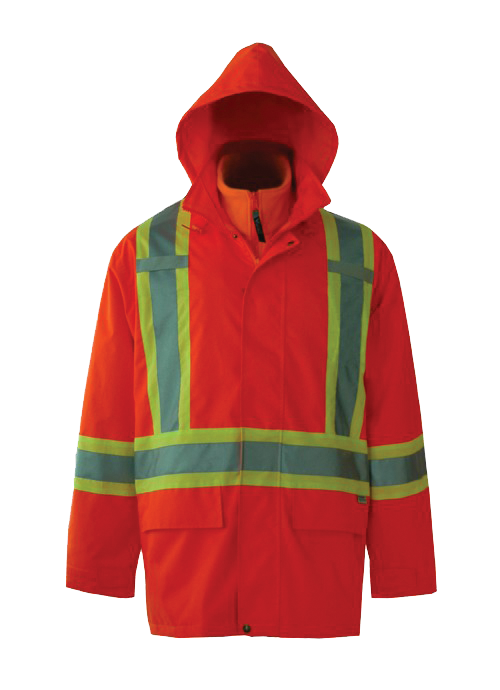 Viking Journeyman 300D 3-In-1 Safety Jacket Orange (Csa Config)