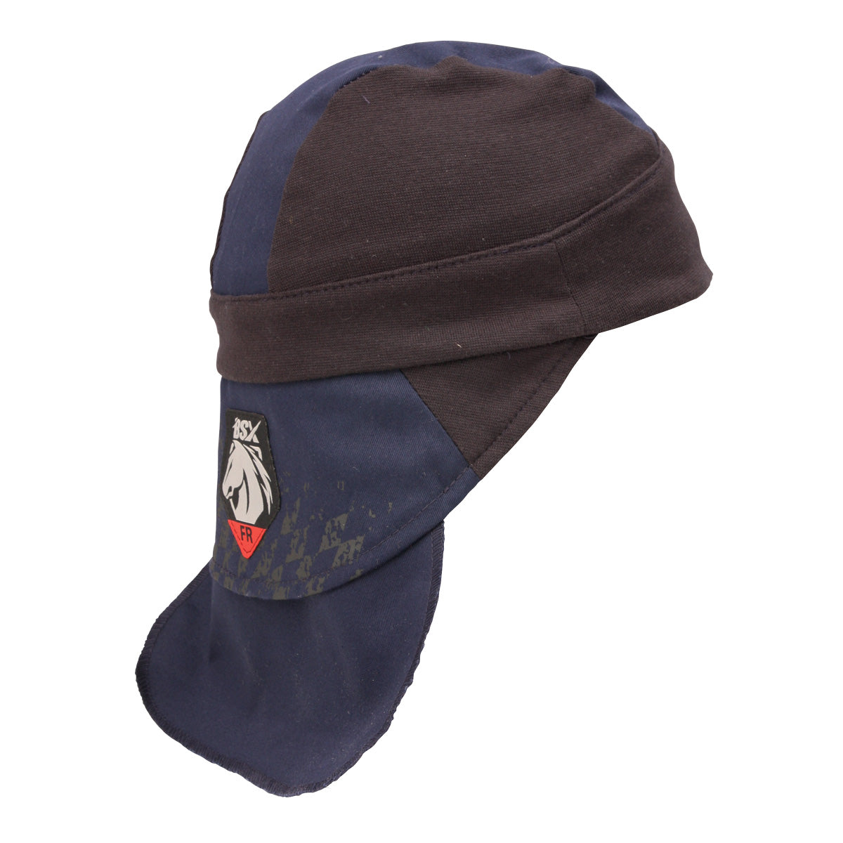 Black Stallion BSX® Silicone Grip FR Cotton Welding Cap, Navy & Black - AH1631-NB