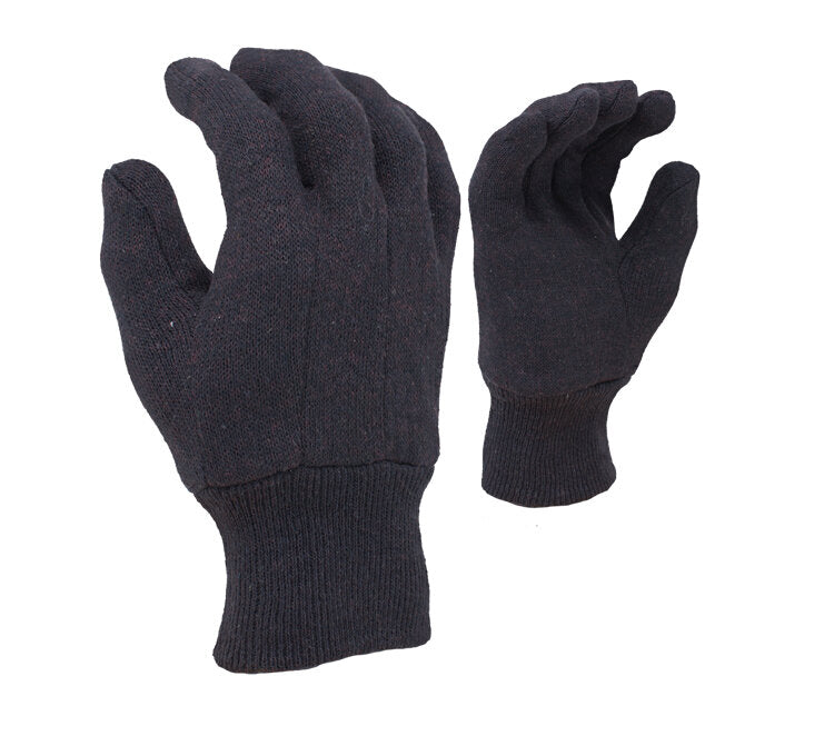 Heavyweight Black Jersey Work Gloves
