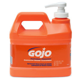 GOJO® 1/2 Gallon Bottle White Natural Orange™ Citrus Scented Hand Cleaner