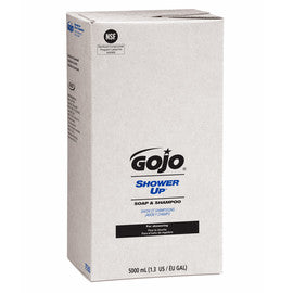 GOJO® 5000 mL Refill Pink SHOWER UP® Herbal Scented Hand Cleaner/Shampoo