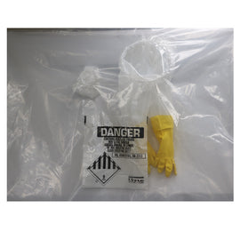 TM Poly 44" X 60" Clear 6 mil Polyethylene Glove Bag