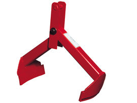 Justrite® 18"-25" Red Steel Drum Lifter