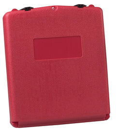 Justrite® 13 1/8" W X 15 3/4" H X 3 9/16" D" Red Polyethylene Storage Box