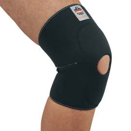 Ergodyne Black ProFlex® 615 Neoprene Sleeve Knee Support Brace