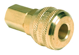 MSA 1/4" NPT Brass Female Socket For Constant Flow Airline System