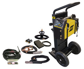 ESAB ET 220i AC/DC HF TIG Welder With 208 - 460 Input Voltage, Liftarc TIG Start, Running Gear And Accessory Package