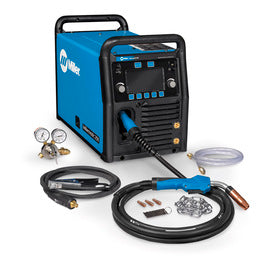 Miller Multimatic 255 Single Phase MIG Welder With 208 - 240 Input Voltage, 87 Amp Max Output, Auto-Set Elite Parameters, Auto-Line Power Management And Accessory Package