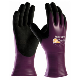 Protective Industrial Products Large MaxiDry® By ATG® Nitrile Full Coated Work Gloves With Nylon Liner And Gauntlet Cuff