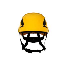 3M™ Yellow SecureFit™ X5002-ANSI ABS Brimless Climbing Helmet With 6 Point Ratchet Suspension