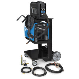 Miller AlumaFeed 450 MPa/MIGRunner 3 Phase MIG Welder With 230 - 575 Input Voltage, 600 Amp Max Output, SuitCase Push-Pull Wire Feeder, Air-Cooled Gun And Accessory Package