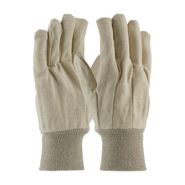 RADNOR™ White 10 oz Canvas General Purpose Gloves Knit Wrist