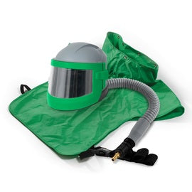 RPB® Medium Nylon Cape Abrasive Blasting Loose Fitting Respirator Kit For NOVA 3®