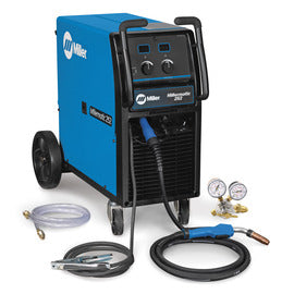 Miller Millermatic 252 Single Phase MIG Welder With 200 - 240 Input Voltage, 300 Amp Max Output, EZ-Access Consumable Compartment And Active Arc Stabilizer