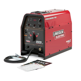 Lincoln Electric Precision TIG 225 TIG Welder With 460 - 575 Input Voltage, 230 Amp Max Output, AC Auto-Balance, Micro-Start II Technology And Accessory Package