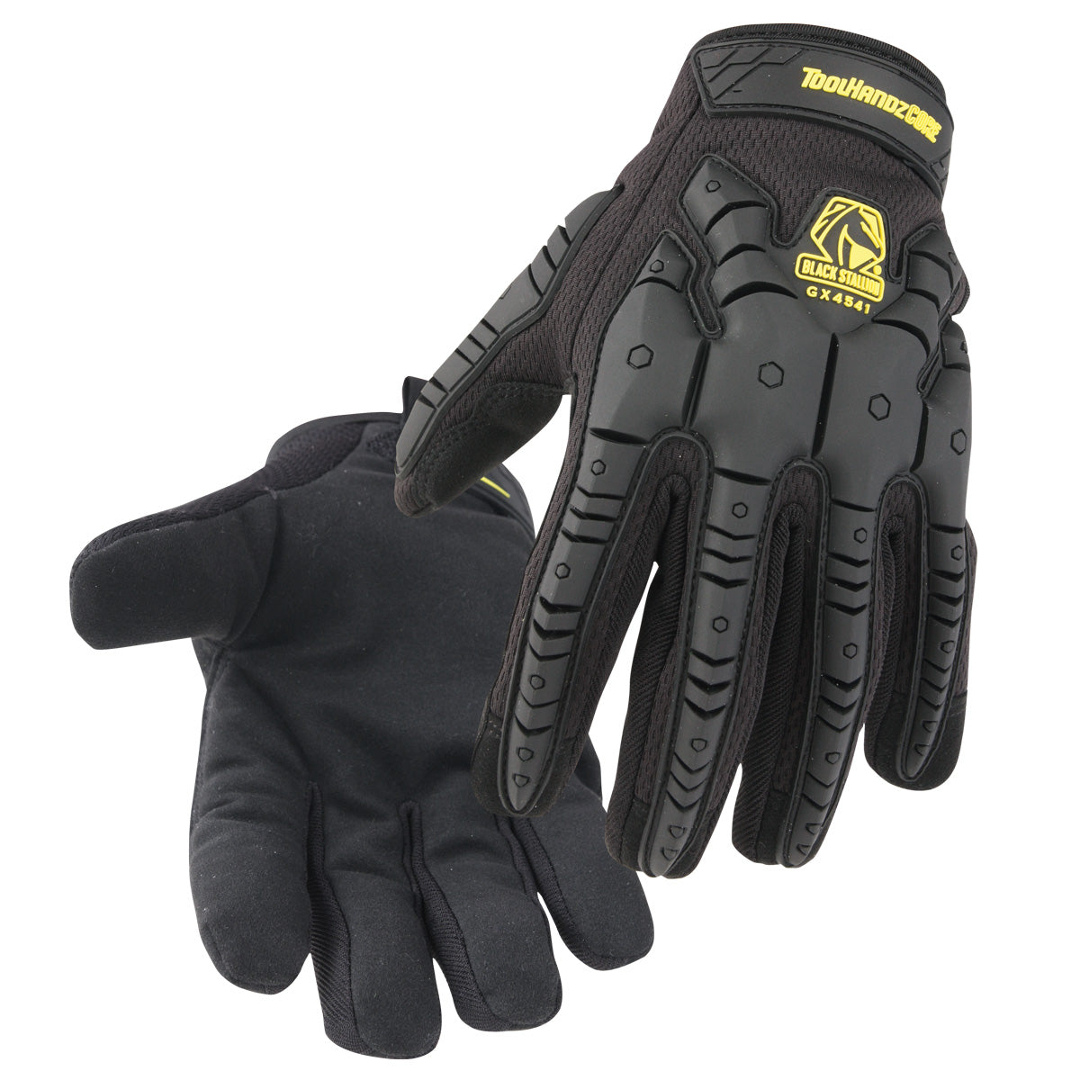 Black Stallion Toolhandz® Core Synthetic Impact-Resistant Multi-Use Mechanics Glove - GX4541-BK