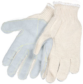 Memphis Glove Natural Medium Cotton/Polyester General Purpose Gloves With Knit Wrist Cuff