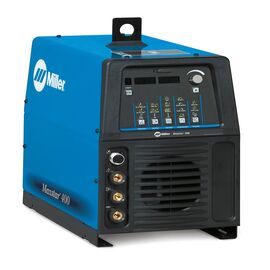 Miller Maxstar 400 TIG Welder With 208 - 575 Input Voltage, 400 Amp Max Output, Coolmate 3.5 Coolant System, Hot Start, Blue Lightning, Auto-Line Technology, Cooler-On-Demand And Running Cart