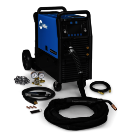 Miller Millermatic 355 1 or 3 Phase MIG Welder With 208 - 575 Input Voltage, 400 Amp Max Output, Auto-Set Elite Parameters And Accessory Package