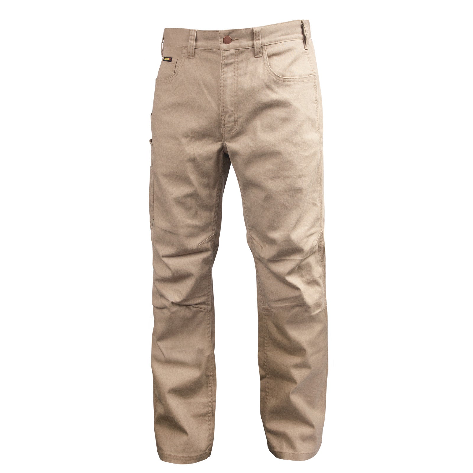 Black Stallion 10 oz. AR/FR Stretch Canvas Utility Pant, Khaki with 30" inseam - PF5530-KH