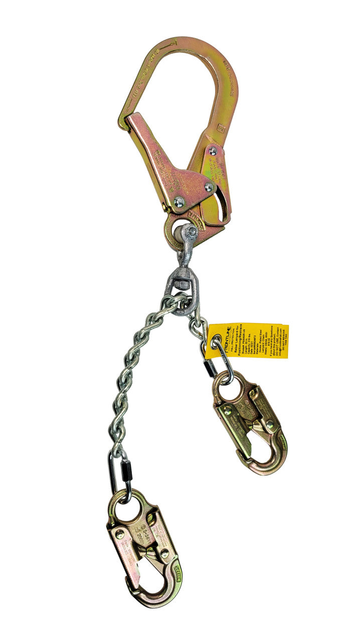 Frontline PSSW2R-US Patriot Positioning Chain with Swiveling Hook - Made in USA