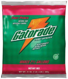 Gatorade® Ounce Fruit Punch Flavor Electrolyte Drink Powder Concentrate Package