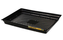 Justrite® 47" X 33" X 5 1/2" EcoPolyBlend™ Black Polyethylene Spill Tray