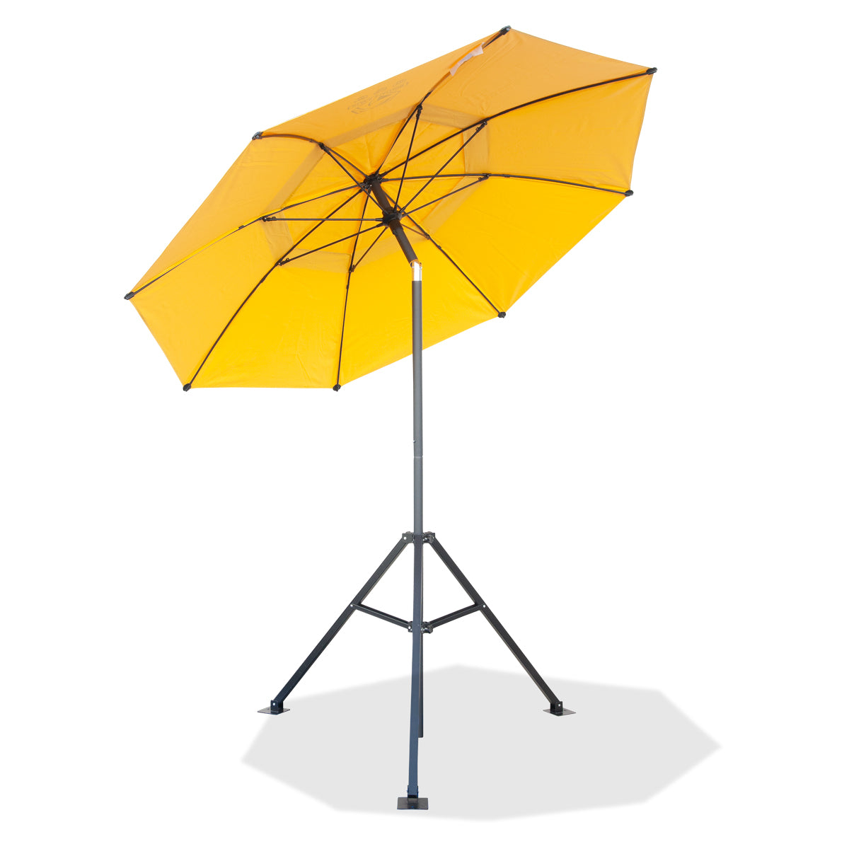 Black Stallion FR Industrial Umbrella and Tripod Stand Combo - UB150