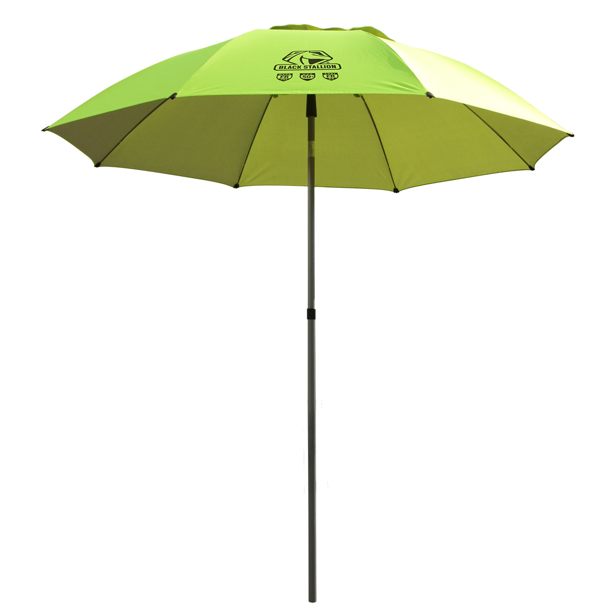 Black Stallion Core Flame-Resistant Industrial Umbrella, Yellow/Lime - UB200-YEL