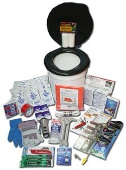 Deluxe Bucket Survival kit for Flood, Tornado, Hurricane and Earthquake